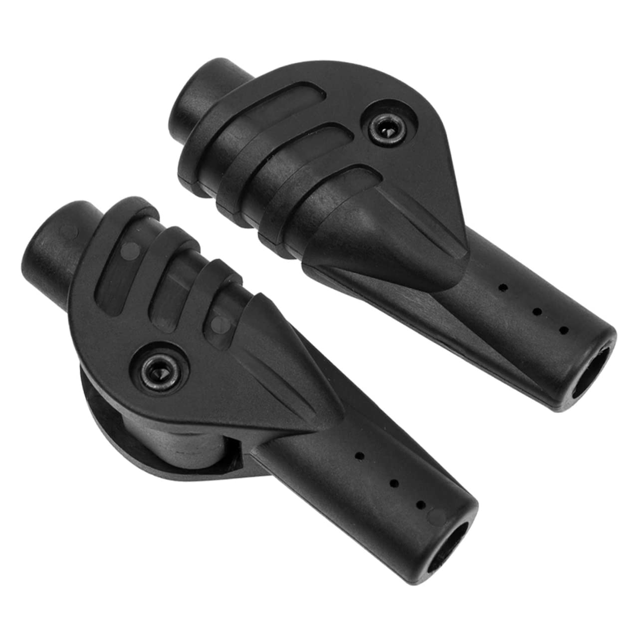 BESPORTBLE Composants De La Tente Extérieur Tentes Connecteur SMA Perçable De Plein Air Joint De Tige De Support De Tente Connecteurs De Joint De Tente Fibre De Carbone Black