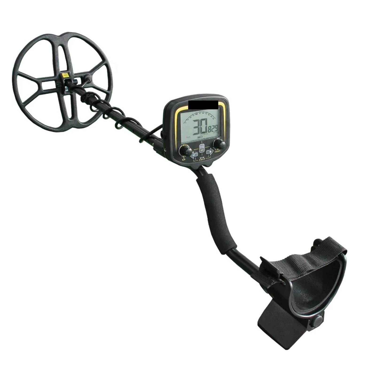 Metal Detector, Underground Metal Detector TX-850 with 12inch Bigger Coil Professional Gold Digger Treasure Hunter Detecting Equipment(1)