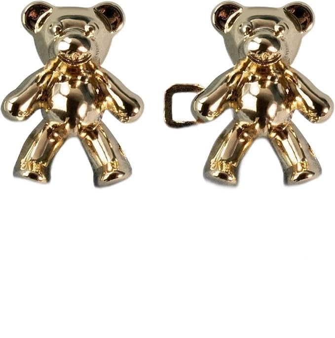Cute bear shape Jeans Waist Button Adjuster | No Sewing Waist Tightener Button Pins for Loose Jeans & Pants-image-24