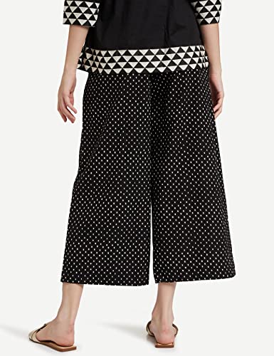 Image of Amazon Brand - Myx Women Cotton Flared Palazzo (Available in Plus Sizes)