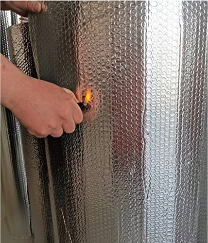 Aislamiento térmico reflectante de aluminio autoadhesivo para radiador y paredes 3-4 mm 6