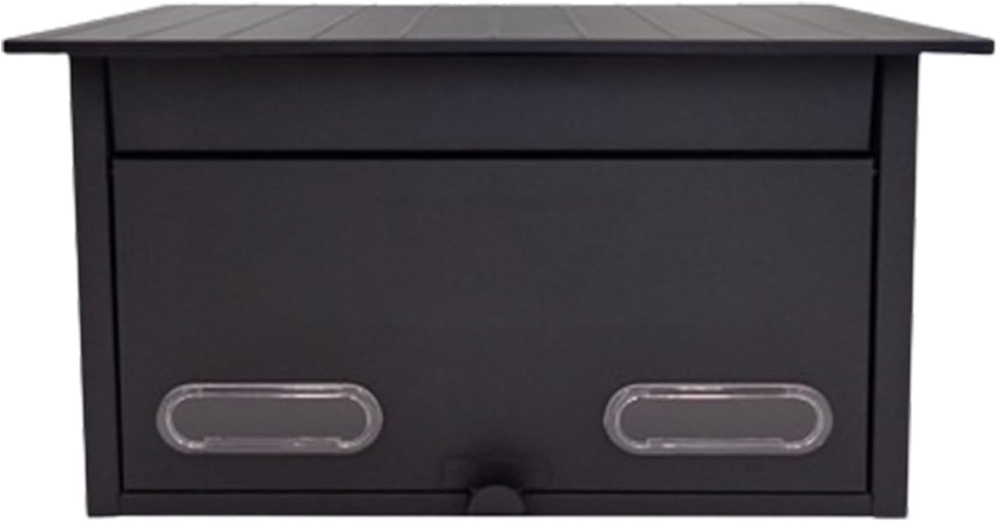 Wall Mount Mailbox Wall Mount Mailbox, Rust Resistant Metal Mailbox Wall Mount, Metal Mailboxes for Outside Wall Mount, Wall Mailbox Suitable for Outdoor