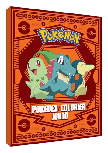 Pokémon - Pokedex à colorier Johto: édition spéciale anniversaire