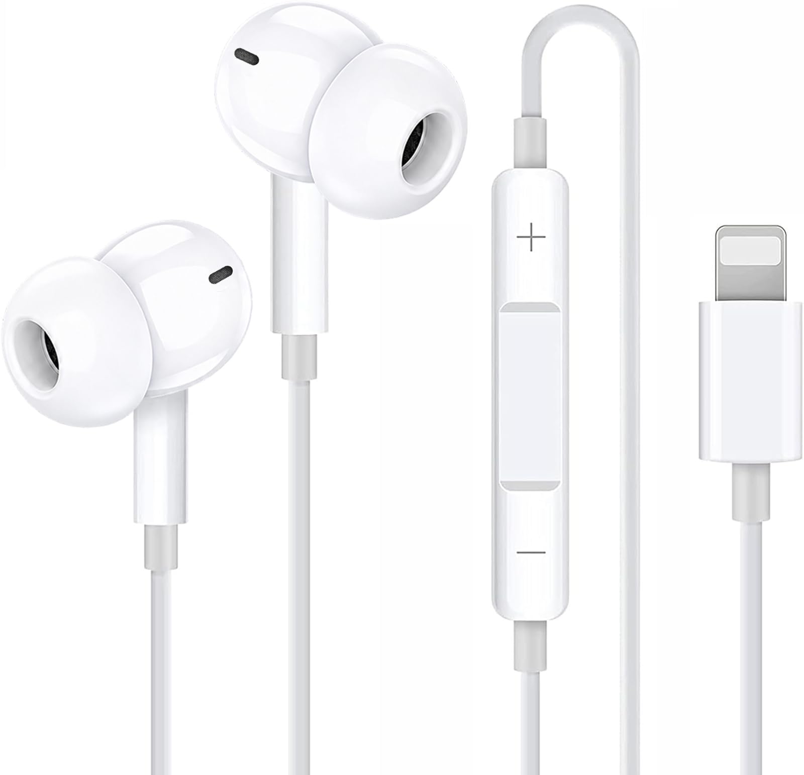 iPhone14 plus 128GB 充電ケーブル、イヤフォン付き Amazon.co.jp: イヤホン iPhone 用 有線 マイク付き 重低音 ステレオ