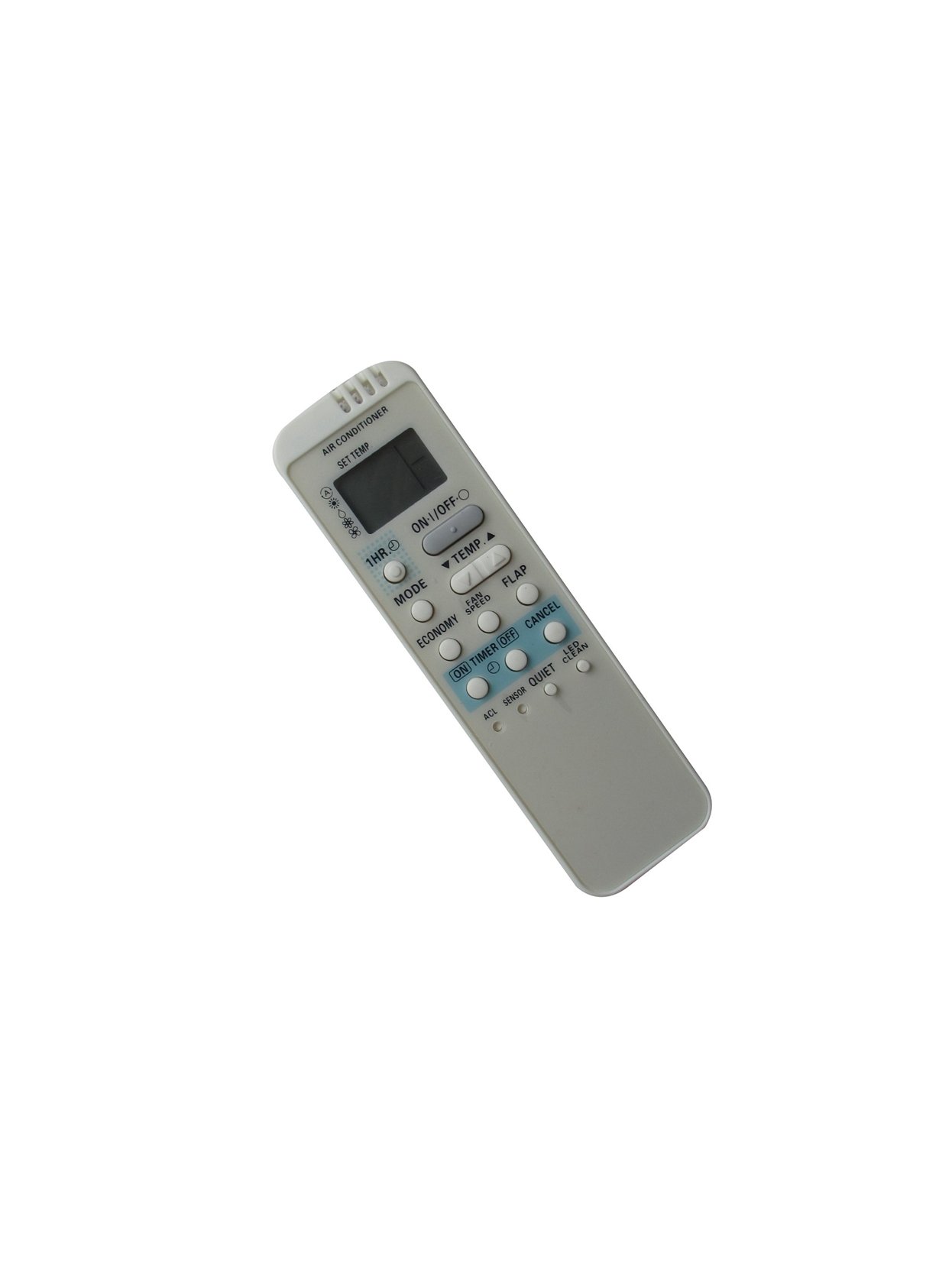 Telecomando Condizionatore Compatibile con Sanyo AC RCS-5S1E RCS-7S1E RCS-1PS4U-G RCS-SH1BG RCS-5PS4U KMS0972 KMHS0772 KMHS1712 KMS1272 KMS1872 KMS2472 KS2472 XMS0972 XMS1272 XMS1872 KS1872