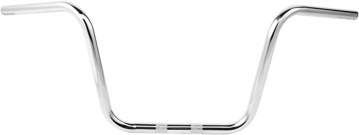 TCMT 12" Rise Ape Hanger 1" Handlebars Fit For Harley-Davidson FLST FXST Sportster XL Custom Application