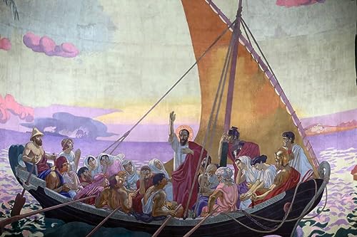 Tableau Vie de Saint Paul par Maurice Denis - Impression d'art sur toile 60x90cm pour mur