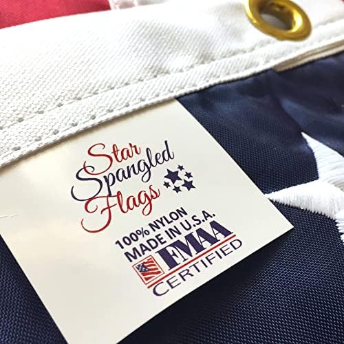 American Flag Made in USA 100% | 3x5 American Flags for Outside |...