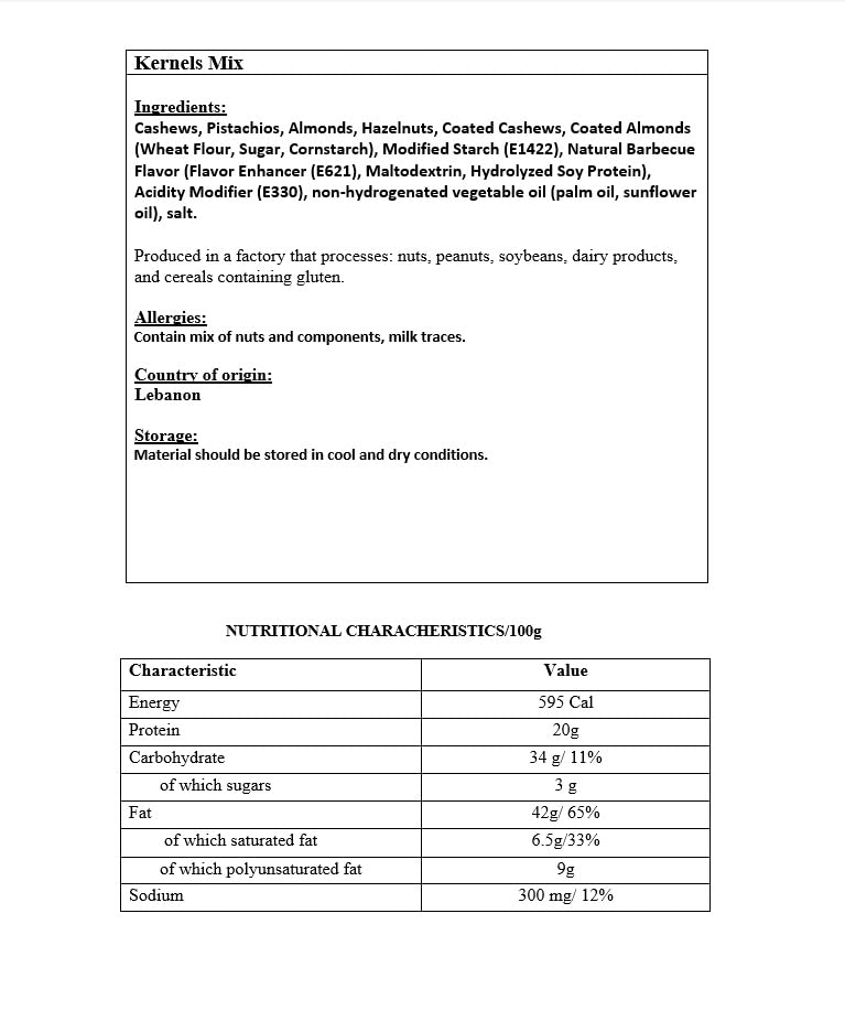 Crazynuts Kernels Nuts 250g Value Pack of 2 Healthy Snacks With Mixed Nuts Containing Nutritive Value