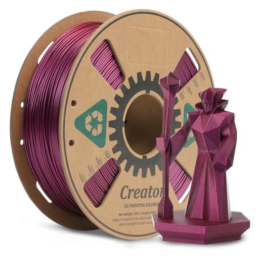 Creator HS PLA Filament 1.75mm, Abyssal Red 1KG/2.2lbs High Speed Chameleon PLA 3D Printer Filament for 3D Printer