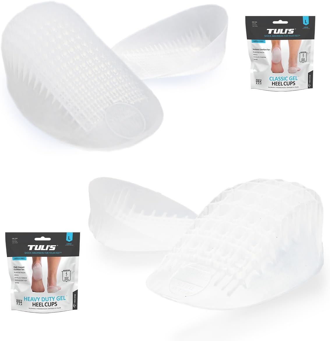 tulis gel heel cups