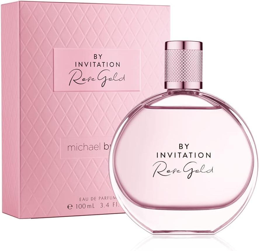 Michael Buble Fragrances By Invitation Rose Gold Eau de Parfum, 100 ml