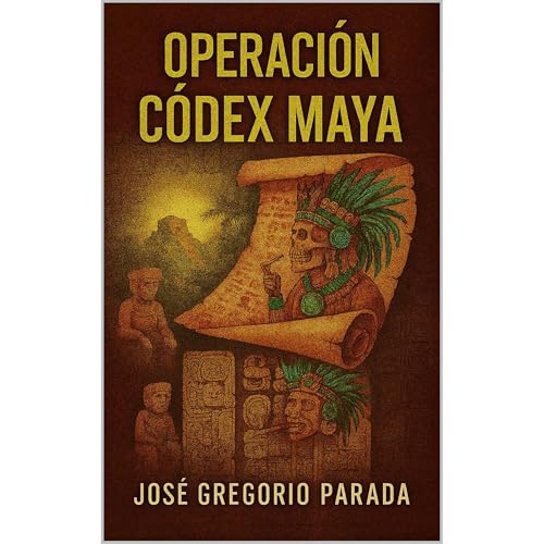 OPERACIÓN CODEX MAYA Audiolibro Por JOSE GREGORIO PARADA RAMÍREZ arte de portada