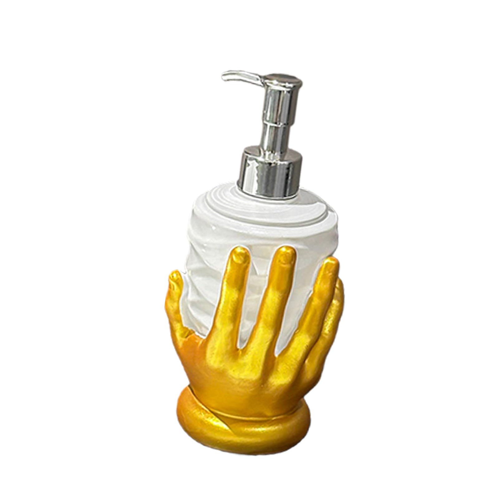 Nucelit Soap Dispenser Empty Heart Shaped Pumps Press Cosmetic Bottle Lotion Container for Makeup Cream Bath Shampoo Household Bathroom Liquid Soap Container