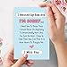 Funny Poem Apology Card for Him Her, I Messed Up Card for Man Woman, Forgive Me Card for Friends Family, Miss You Card, I Messed Up Bad And I'm Sorry