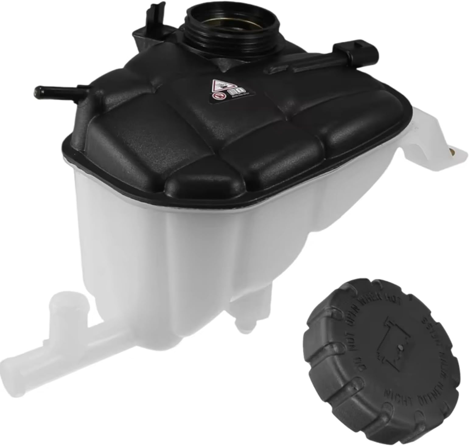 Coolant Radiator Tank Compatible With BMW For X5 E53 4.4i 4.8is N62 17137501959 17117639022 17137553919 Radiator Coolant Expansion Recovery Tank With Cap Level Sensor