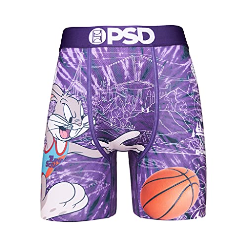 PSD Men's Bugs Ball Boxer Briefs, Purple, XL