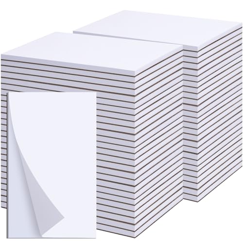 Note Pads 3x5 36 Pack Small NotePads Server NotePads Scratch Pads 3x5 Memo Pads White Paper 50 Sheets per Blank Note Pads 3 x 5 Mini Writing Pads Pocket Notepads for Office School Home Supplies