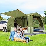 LILYPELLE SUV Tent for Camping, 5-6 Person Inflatable Tents for Camping with Large Awning, PU 3000mm...
