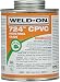Weld-On 724 CPVC Professional Industrial-Grade, Heavy-Bodied, Medium-Setting, Low-VOC, 1 Pint Can with Applicator Cap, Orange