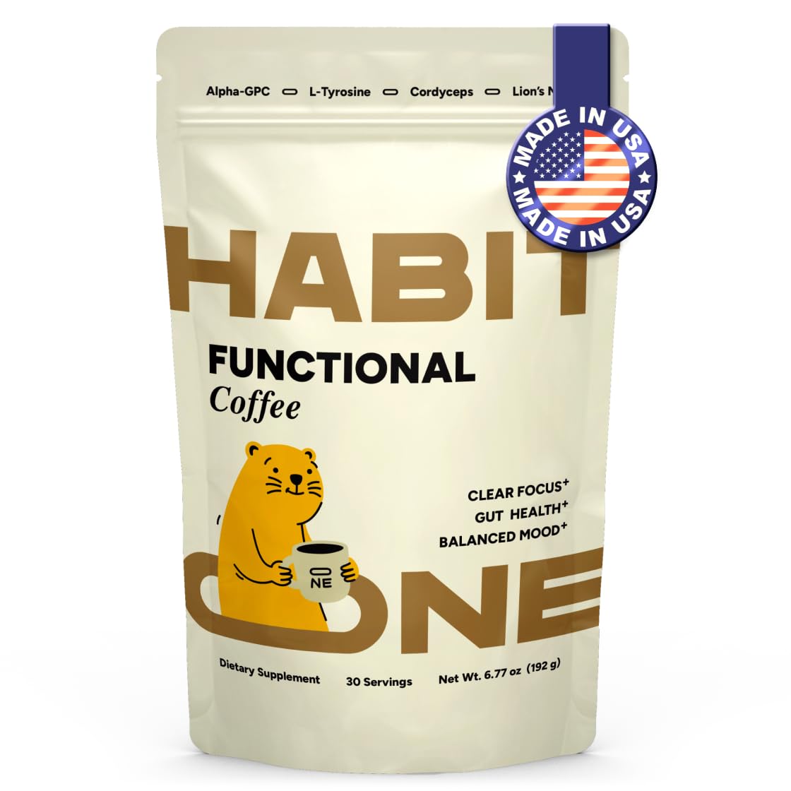 HABIT ONE Mushroom Coffee