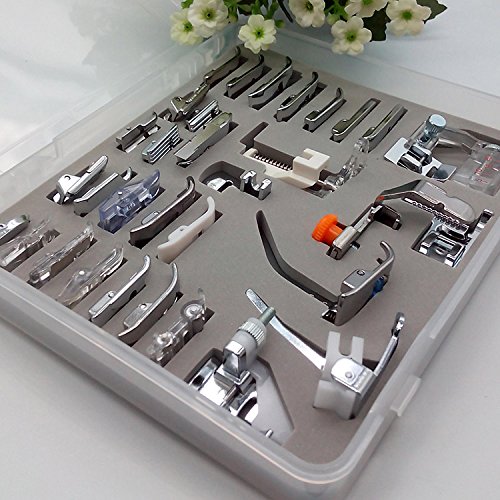 32pcs - Jeu De Pieds Presseurs Pour Machine à Coudre Domestique,de