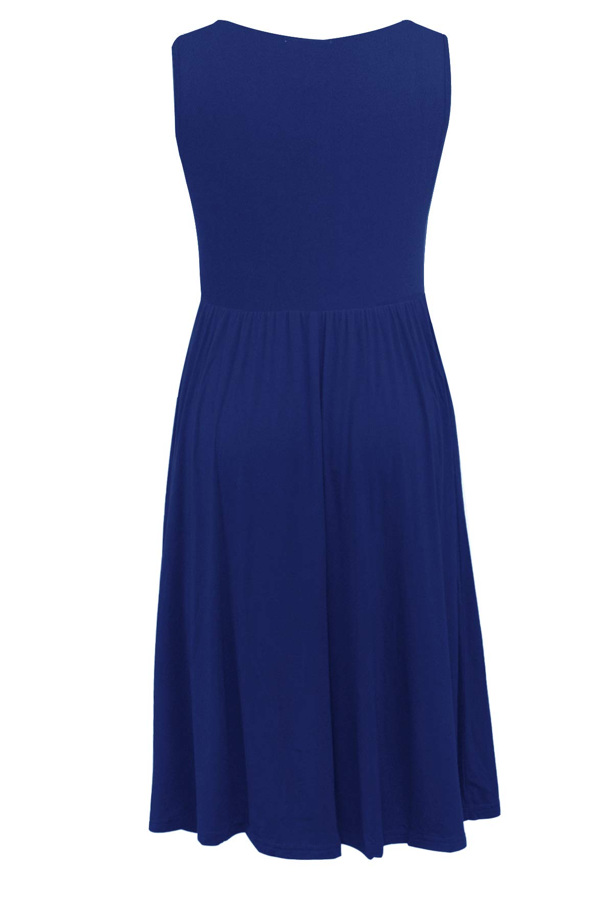 Smallshow Mujer Vestido de Lactancia de Maternidad, en Capas, con Bolsillos — view 5