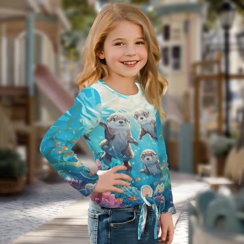Long Sleeve Shirt for Girls Kids Size 5-12 Years Old3