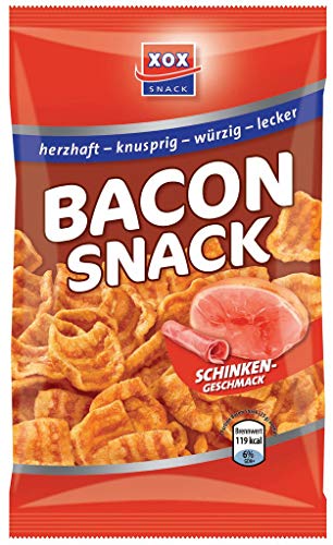 Xox Bacon Snack mit Schinkengeschmack, 100g