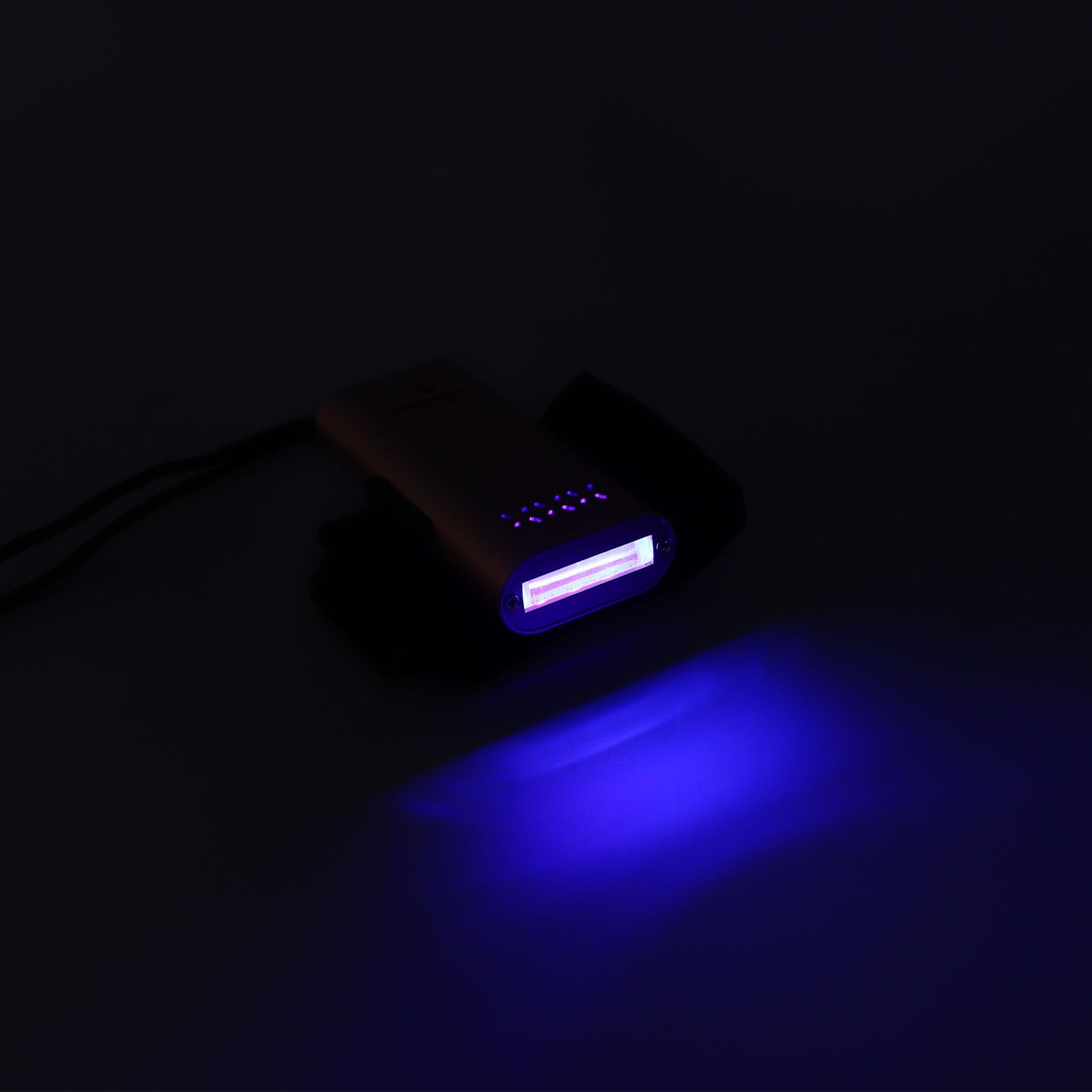 Tosuny 6W UV-LED-Härtungslampe 395nm |3-Gang-Gel-Handgelenklampe für Nagel- und Wimpernverlängerung und Haarkunst (Roségold)