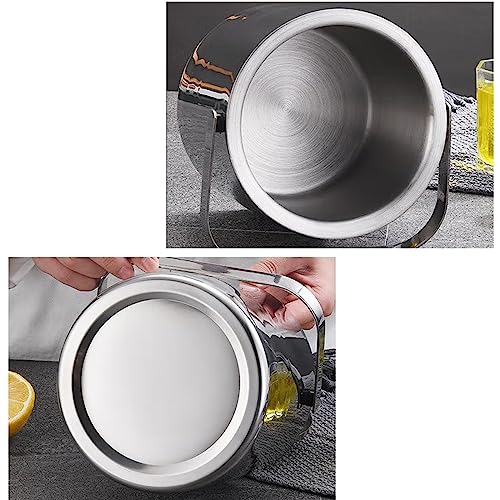 Cubitera de acero inoxidable para evitar que el hielo se derrita 4