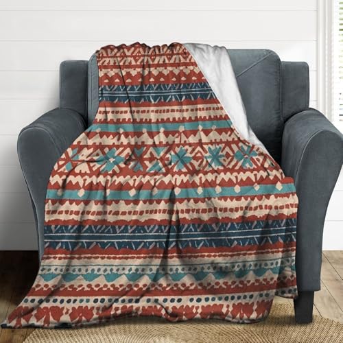 Couverture flanelle jacquard de qualité supérieure style bohème - 5