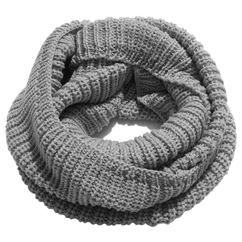 Scarf For Women, Loop Knitted Warm Scarf Thick Soft One Size Winter Scarf Comfortable Classic Fashion Chunky Scarf