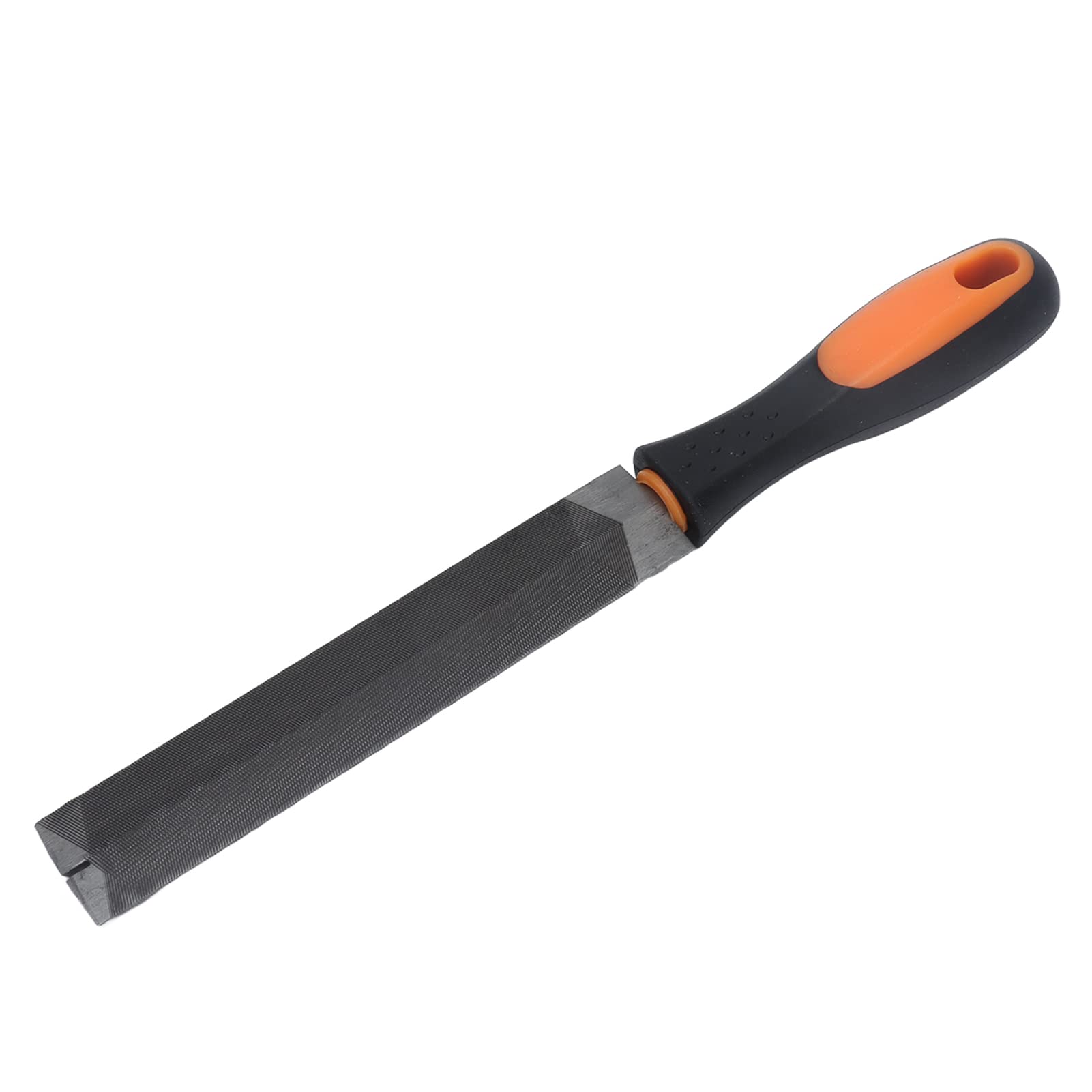 Feather Edge File, Feather Shaped Taper Files Flat Sharpening with TPR Handle for Metal for Woodworking for Scissors