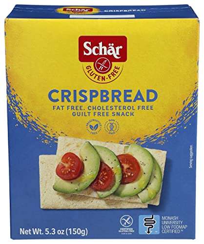 Schar - Crispbread - Certified Gluten Free - No GMO's, Lactose, Fat, Cholesterol, Wheat or Preservatives - (5.3 oz) - image 1