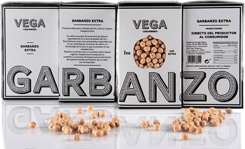 GARBANZO CASTELLANO EXTRA Exquisito garbanzo con una textura incomparable (Pack 4kg.)