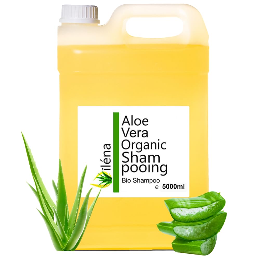 Organic Shampoo with Aloe Vera, Argan