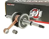 Leistungsmässig ist diese Kurbelwelle für 50ccm Original bis maximal leicht getunte 70ccm Motoren geeignet und der ideale Begleiter im Alltag