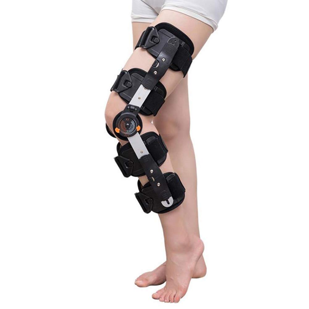 Ginocchiera Incernierata, Immobilizzatore del Ginocchio per Acl, MCL E Pcl, Riabilitazione Ortopedica, Supporto Stabilizzante per Recupero Post Operatorio per Uomini E Donne