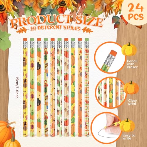 Sabary Set de 48 lápices y pulseras de otoño miniatura 2