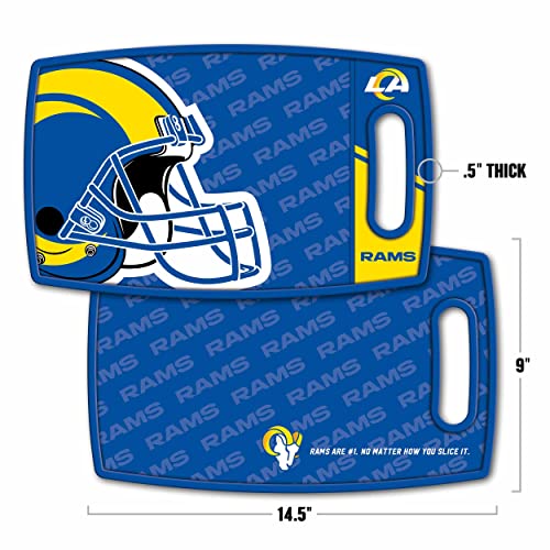 Image of YouTheFan NFL Los Angeles Rams Logo Series Cutting Board