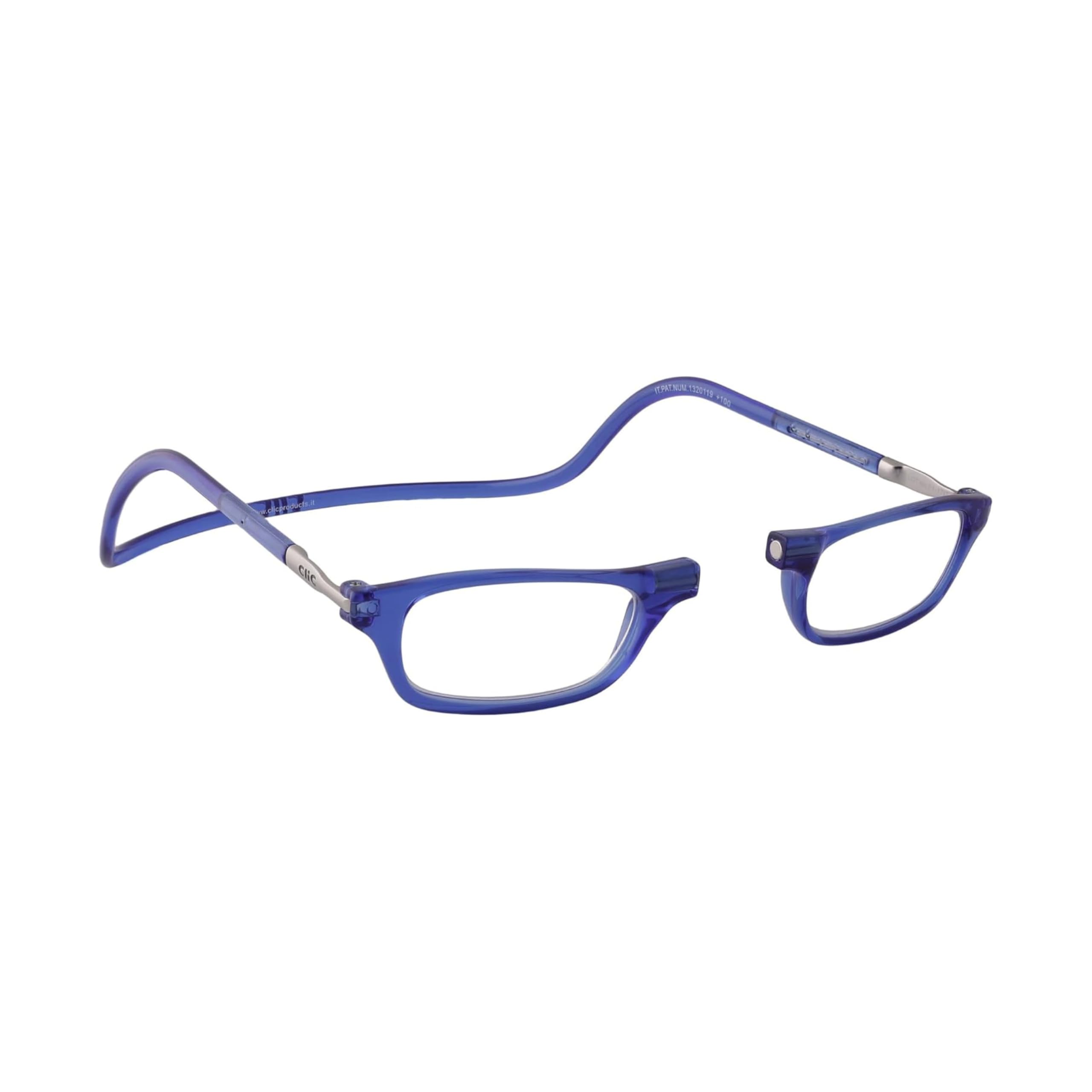 CliC Eyewear - Occhiali Da Lettura - Con Calamita Flessibili - Original CLIC CLASSIC - Occhiali Da Lettura Uomo E Donna (1.0, Blue - Foto 9