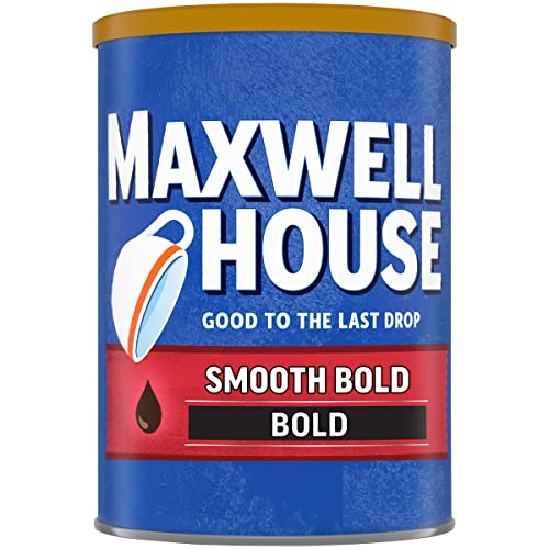 Image of Maxwell House Smooth Bold Dark Roast Ground Coffee (11.5 oz Canister)