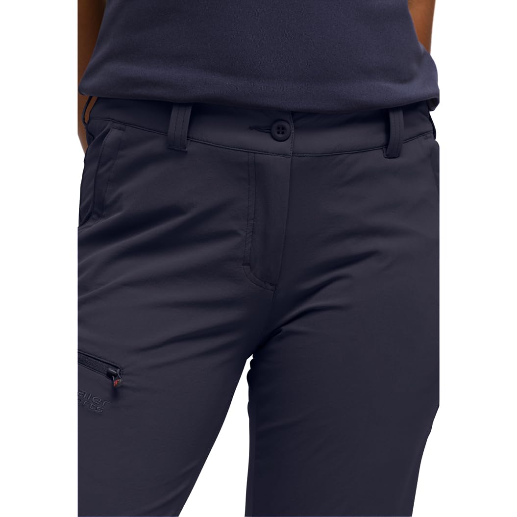 Maier Sports Inara Slim, Damen Wanderhose, Wasserabweisende Outdoorhose für Trekking und Hiking, Enganliegender Schnitt, PFC-frei, mSTRETCH pro 4 & Dryprotec