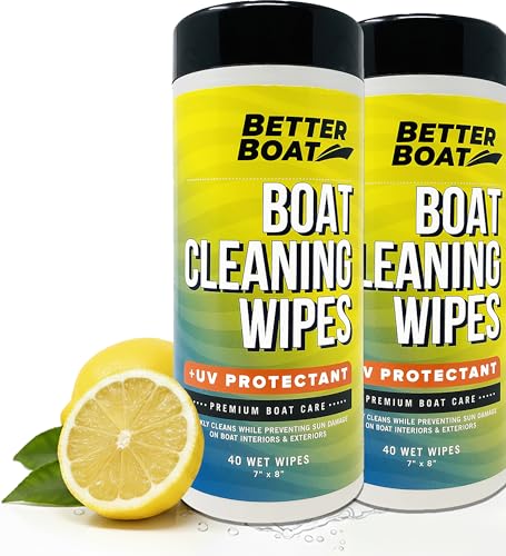 Better Boat Cleaning Wipes with UV Protectant