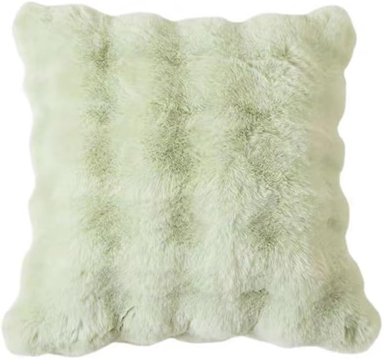 HBJWOV Nordic Pillow Bedroom Headboard Cushion Living Room Sofa Plush Case(D)