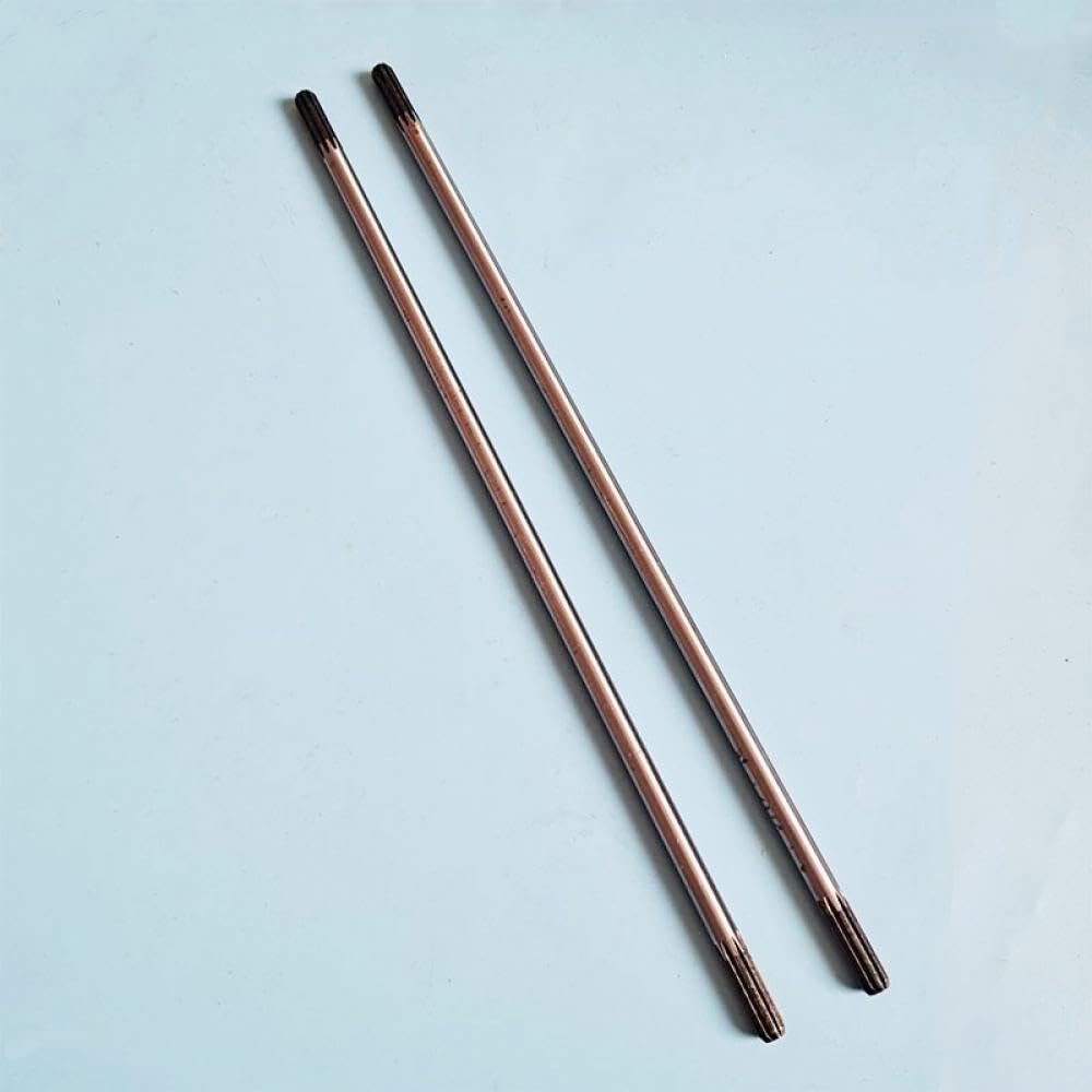 Antriebswelle mit 9 Zähnen Kompatibel mit Bagger, 26 mm, 28 mm Rohrdurchmesser, 530 mm Länge(2 X DRIVE SHAFT)