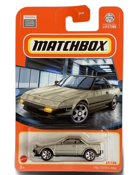 Amazon.com: Matchbox 1984 Toyota MR2 Champagne 67/100