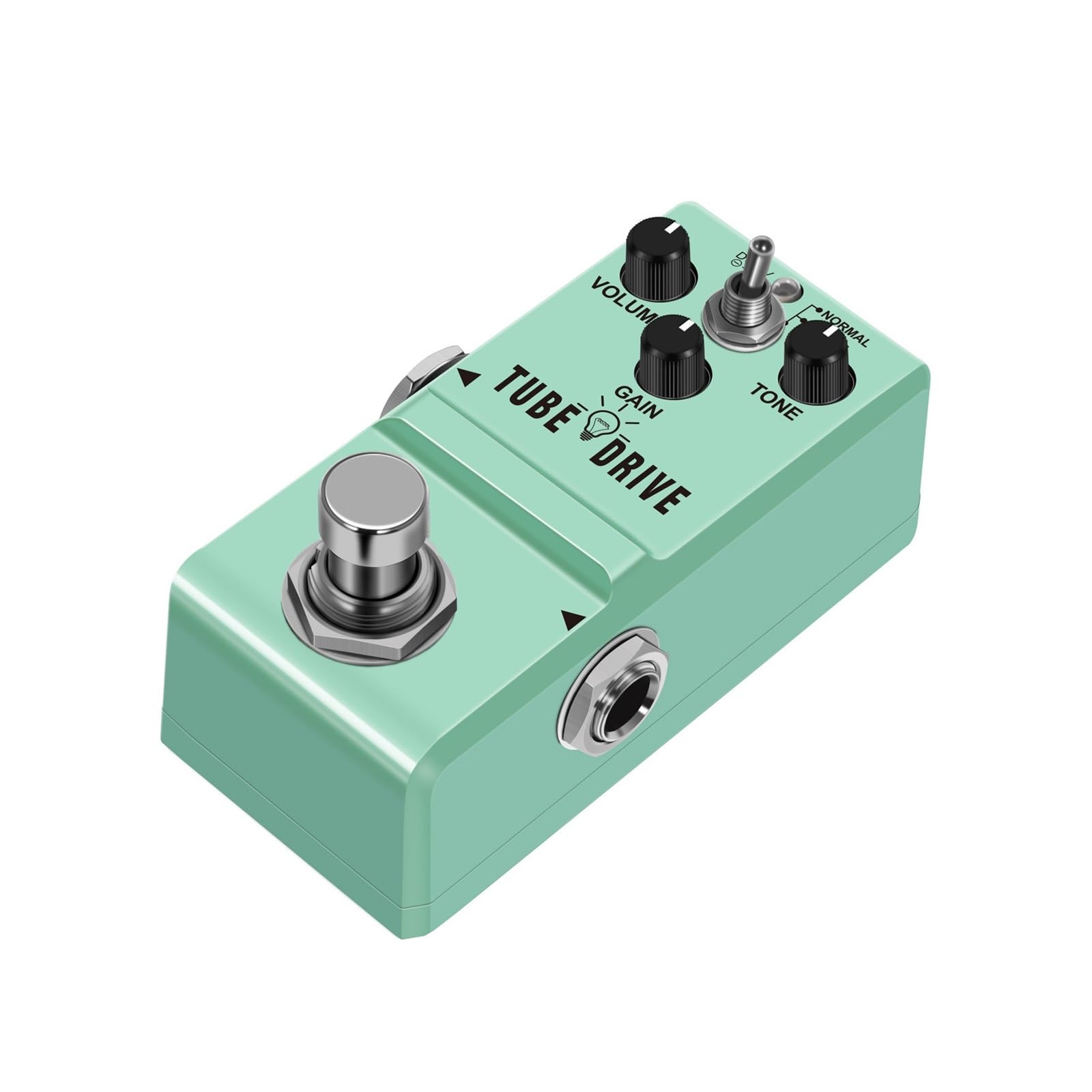 Efekt Gitary Elektrycznej Overdrive Distortion Delay Tremolo Reverb Light Green