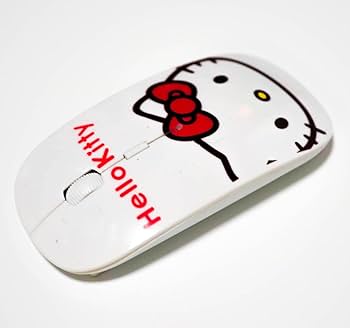 Amazon | キティ マウス ワイヤレス 光学式 ハローキティ kitty 白 顔